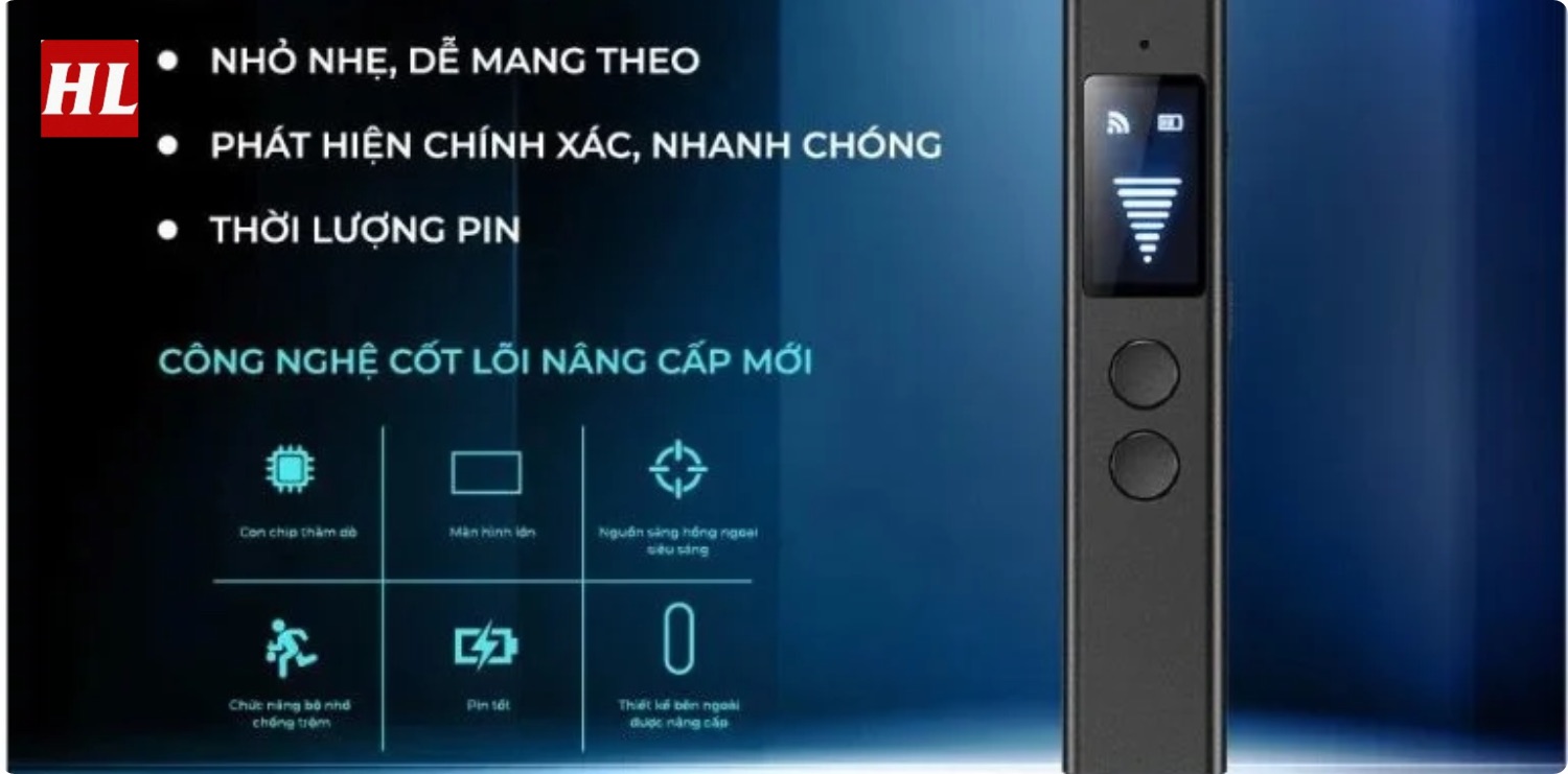 máy phát hiện nghe lén